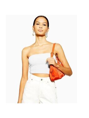 🛍2/$25🛍Topshop Ribbed Knit Bandeau Tube Top